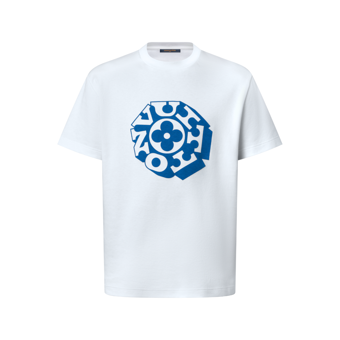 Printed Signature T-Shirt - Ready-to-Wear | LOUIS VUITTON